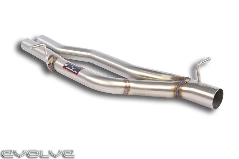 Supersprint Non Resonated Centre Pipes - Audi RS3 8V - Evolve Automotive